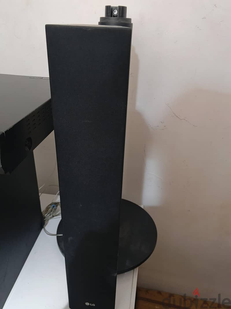 مسرح منزلي LG بلوتوث كامل مع كارت صوت للبث 8