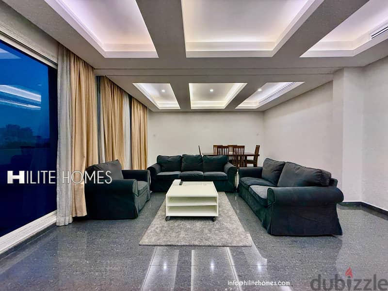 Fully Furnished Two Master Bedroom Penthouse for Rent in Fintas 7