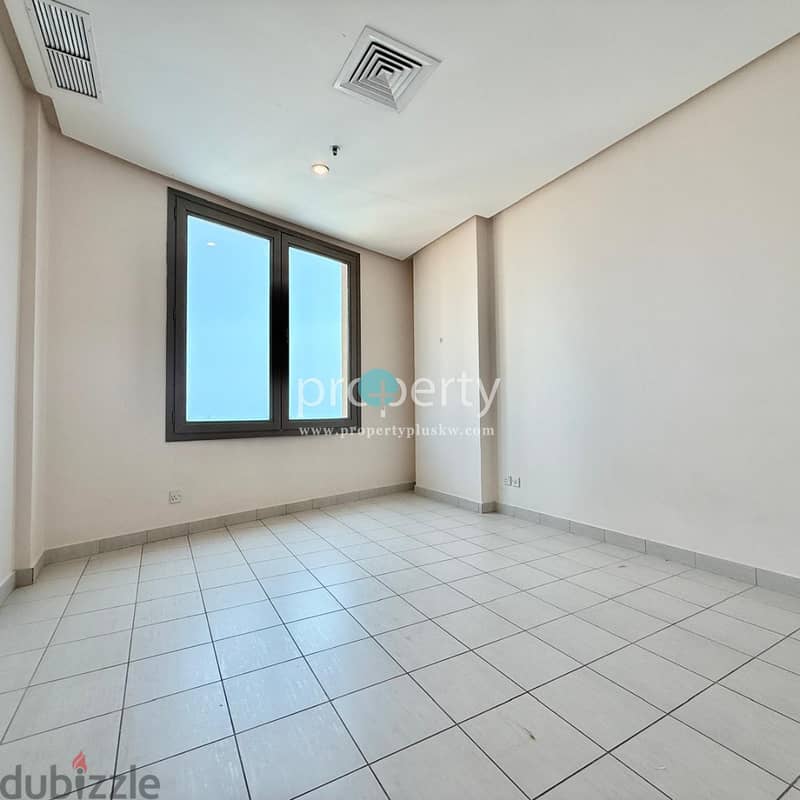 Semi Furnished Three bedroom apartment for rent in salmiya 2