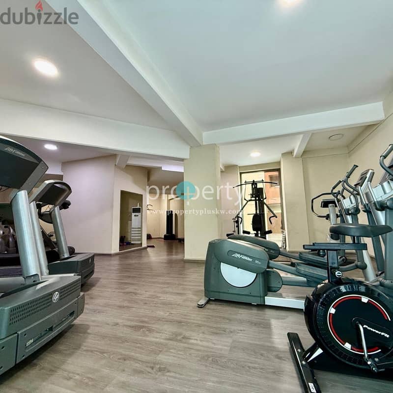 Semi Furnished Three bedroom apartment for rent in salmiya 4