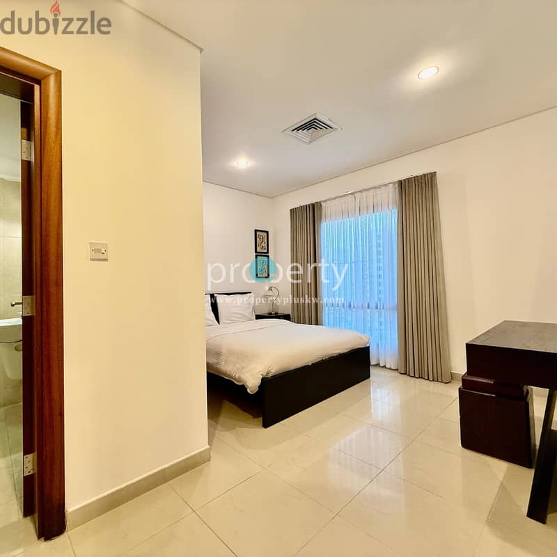 1 bedroom furnished apartment for rent in Salmiya 11