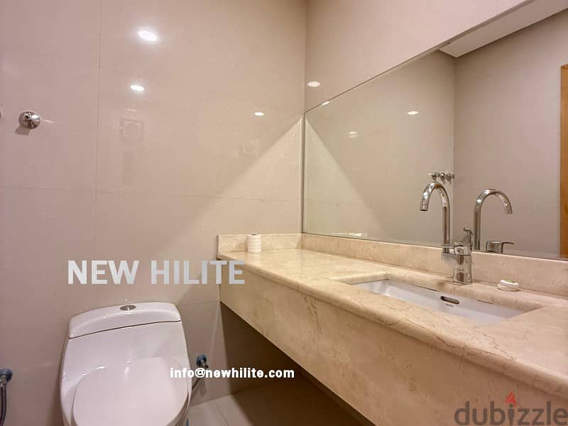 Fully Furnished Two-Master-Bedroom Penthouse for Rent in Fintas, Kuwai 10