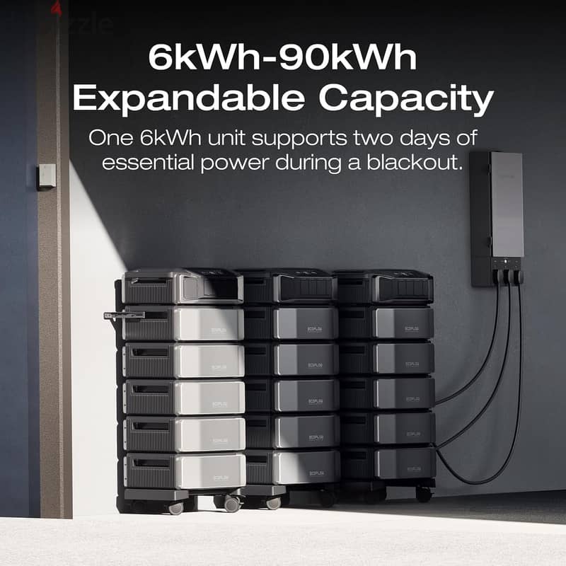 EF ECOFLOW Power Station 6144Wh DELTA Pro Ultra with 2x400W Portable 2