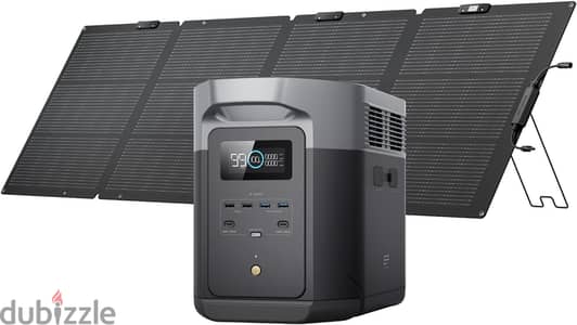 EF ECOFLOW DELTA 3 Max Portable Power Station, 2048Wh LFP Battery