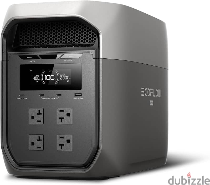 EF ECOFLOW DELTA 3 Max Portable Power Station, 2048Wh LFP Battery 2