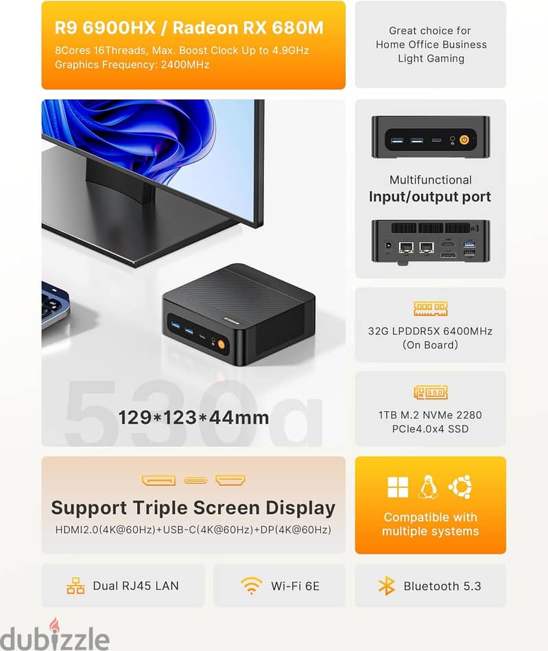 New Mini PC/Computer – 40% OFF   Ryzen 9 Powerhouse Mini PC 3