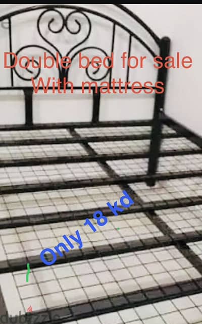 Double bed only 18 kd