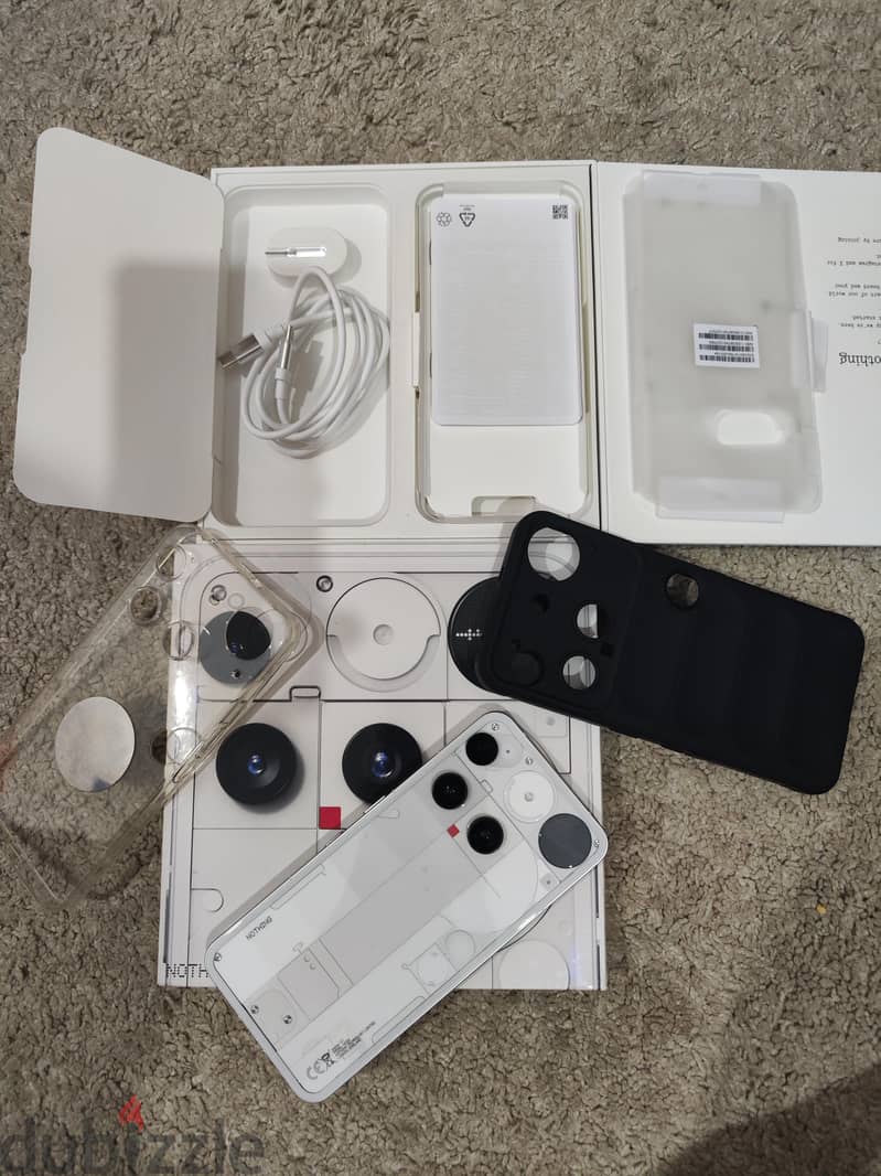Nothing Phone 3 5g, 12gb ram 256gb memory 3
