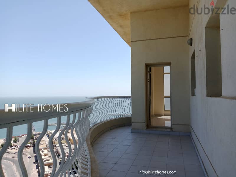 Three bedroom floor apartment for rent in Salmiya 3