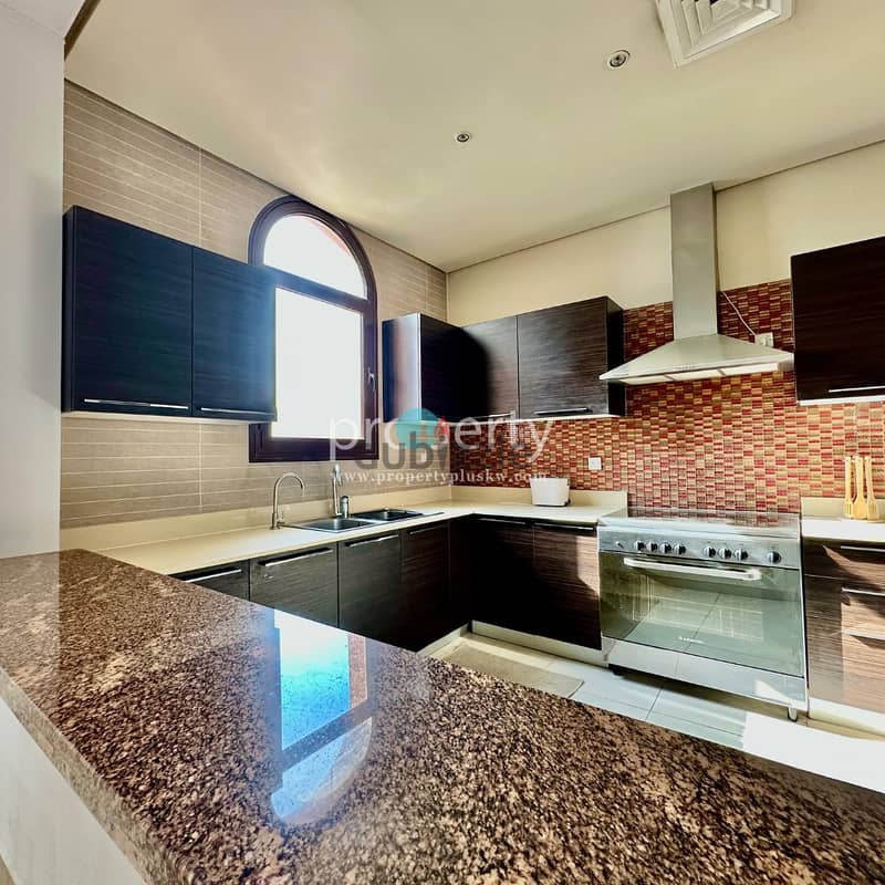 2 Master bedroom furnished apartment for rent in Mahboula 3