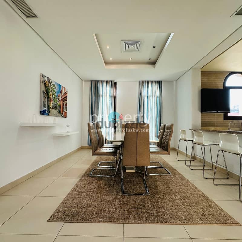 2 Master bedroom furnished apartment for rent in Mahboula 6