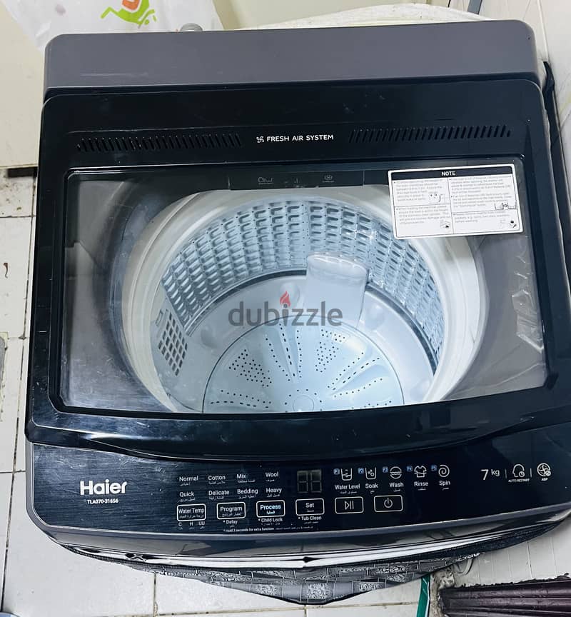 Haier Washing Machine Top Load 1