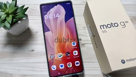 Motorola G85  5G with 8gb ram 256gb with box cable all