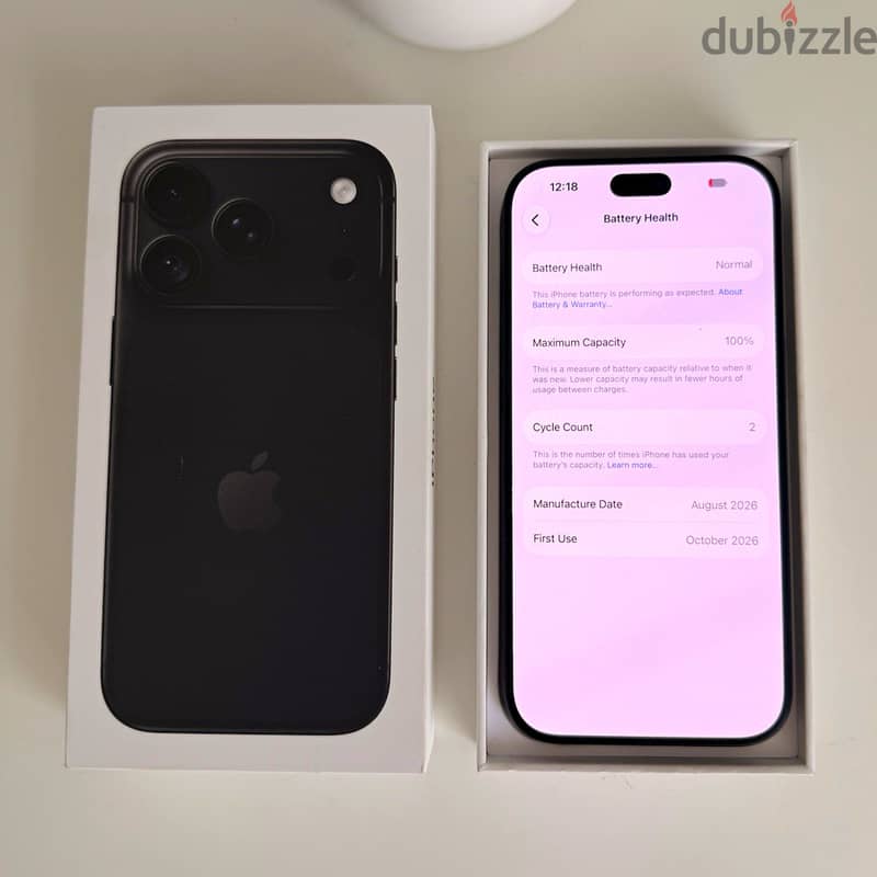 Apple iPhone 18 Pro 1TB Burgundy Verizon UNLOCKED 4