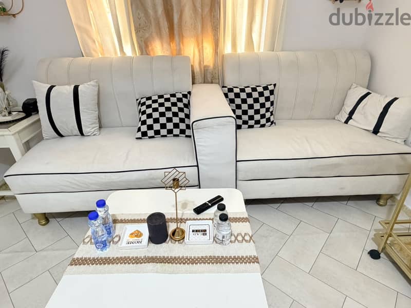 Soft 4 seater sofa 1