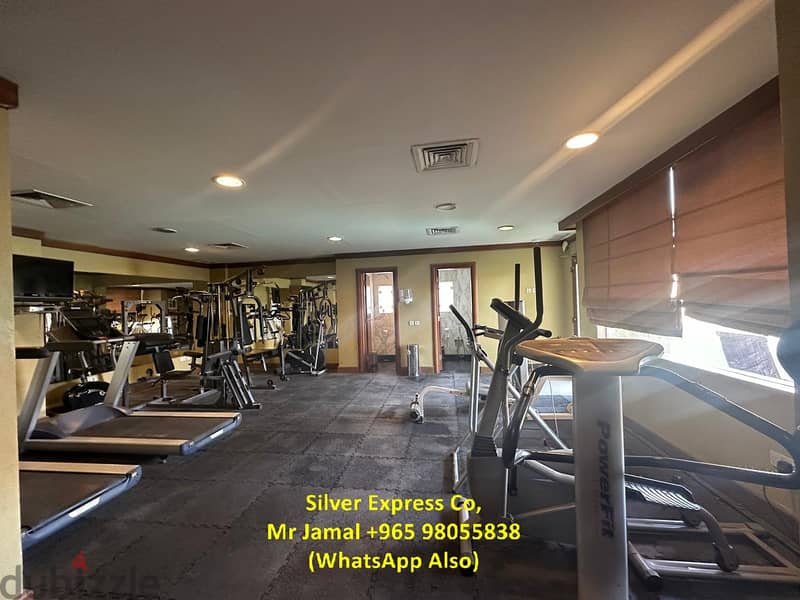 Fully Furnished Apartment with Swimming Pool & Gym in Mahboula. 5