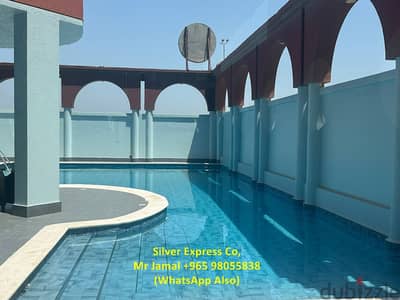 3 Bedroom Furnished Sea View Apartment for Rent in Mangaf.