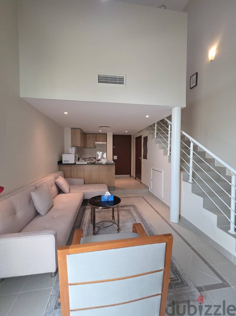 salmiya for rent 1 bed apartment duplex 1