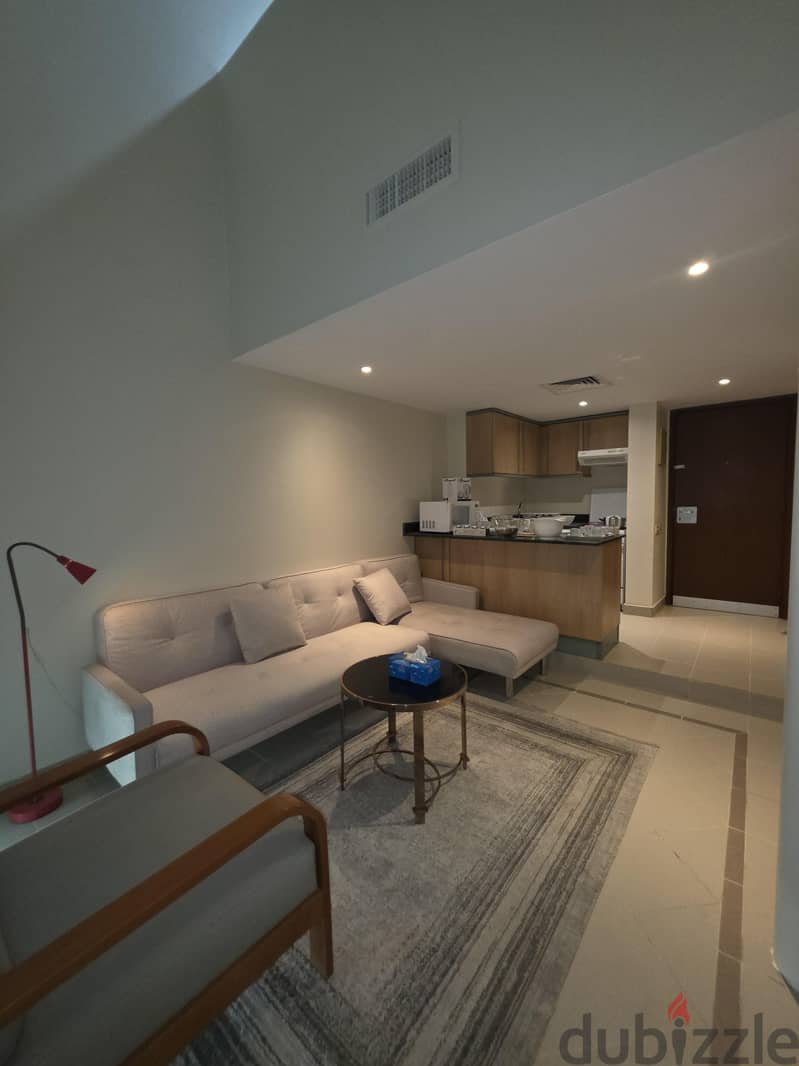 salmiya for rent 1 bed apartment duplex 3