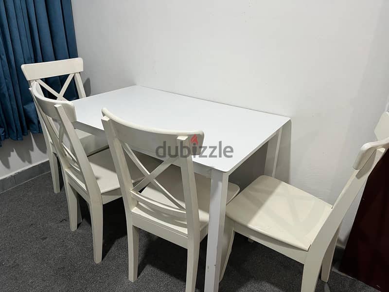 Dining Table and Sofa 1