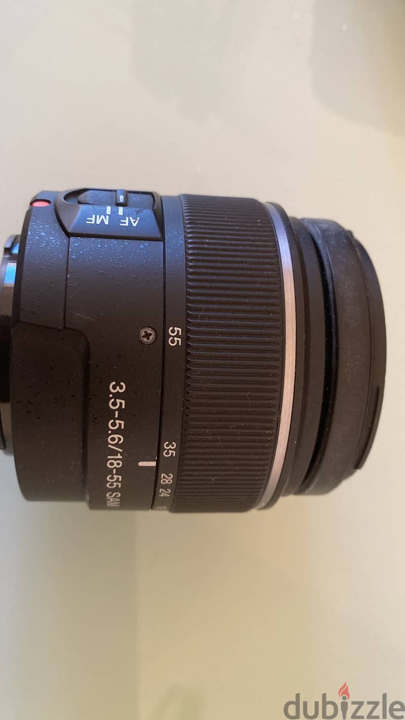 SONY A MOUNT 50 MM 1.4  AND    SONY A MOUNT 18 TO 55 MM 4