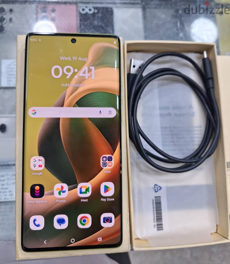 Motorola G85.5G with 12gb ram 128gb box cable neat and clean phone 1
