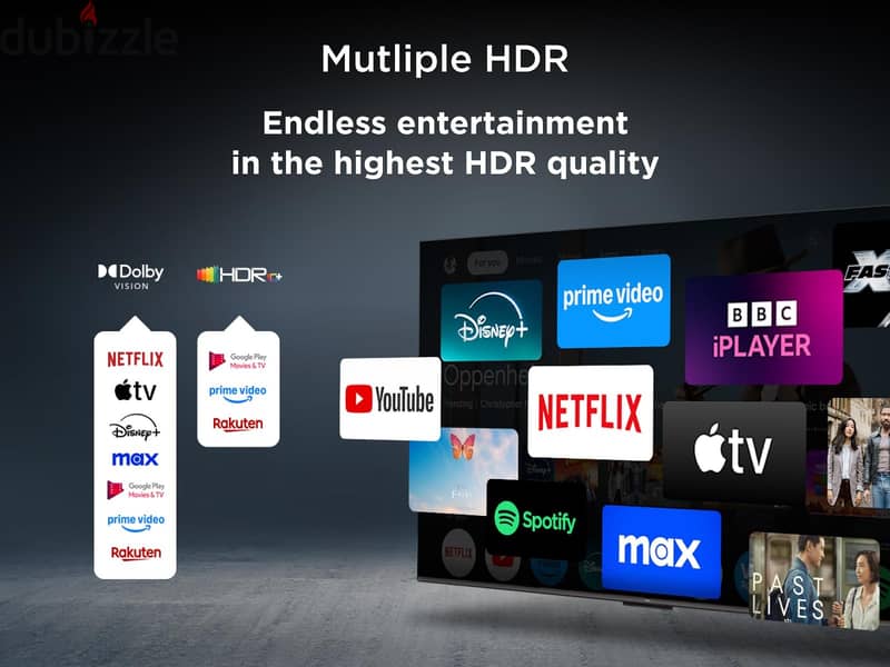TCL 75C6K UK 75 Inch QD Mini LED 4K HDR10 Smart TV Google TV Dolby 1