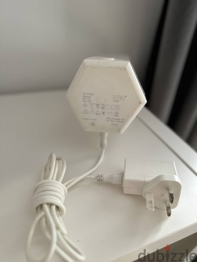 LED table lamp, multicolour, Ikea PELARBOJ 2