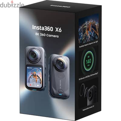 Insta360 X6 8K 360 Action Camera Essential Bundle, Midnight Black