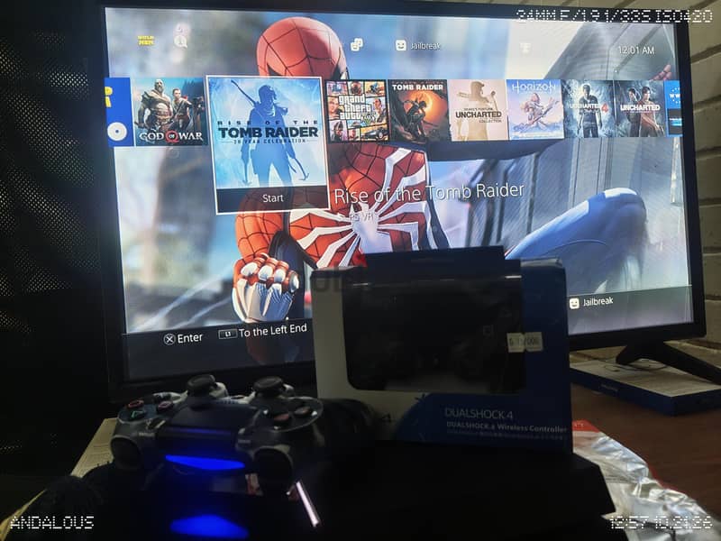 PS4 jailbreak with brand new sealed pack controller unlimited free gam 1