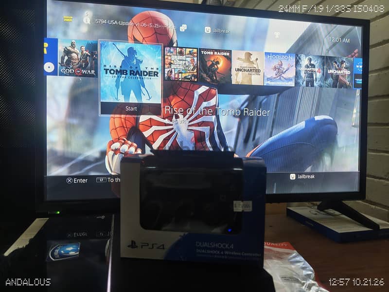 PS4 jailbreak with brand new sealed pack controller unlimited free gam 2
