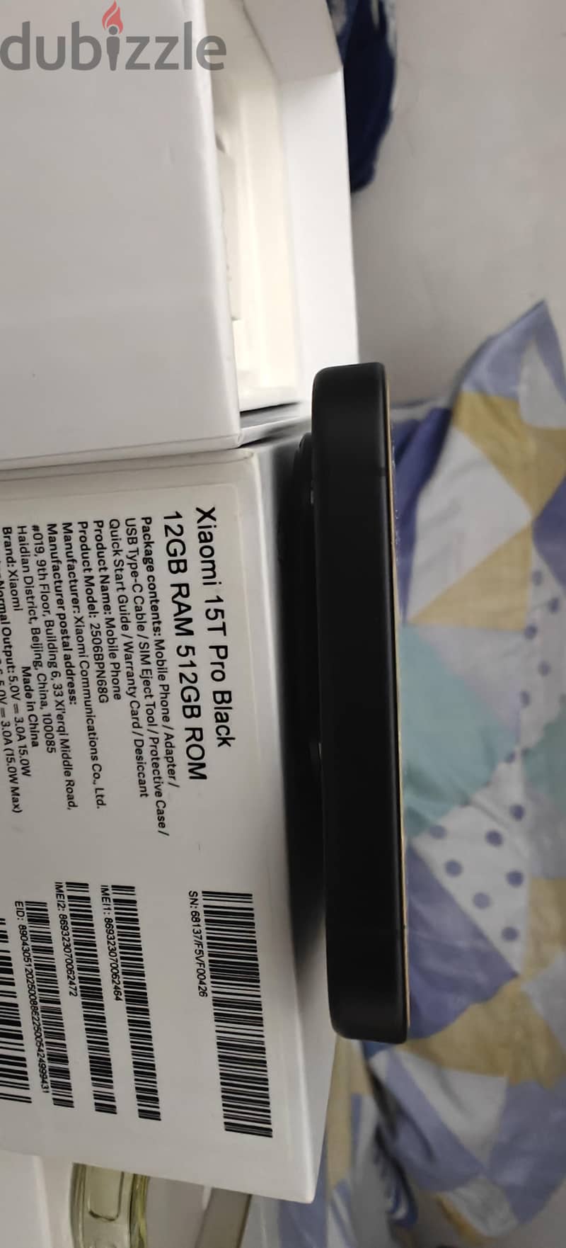 Xiaomi 15T pro ,(12gb 512gb) 4