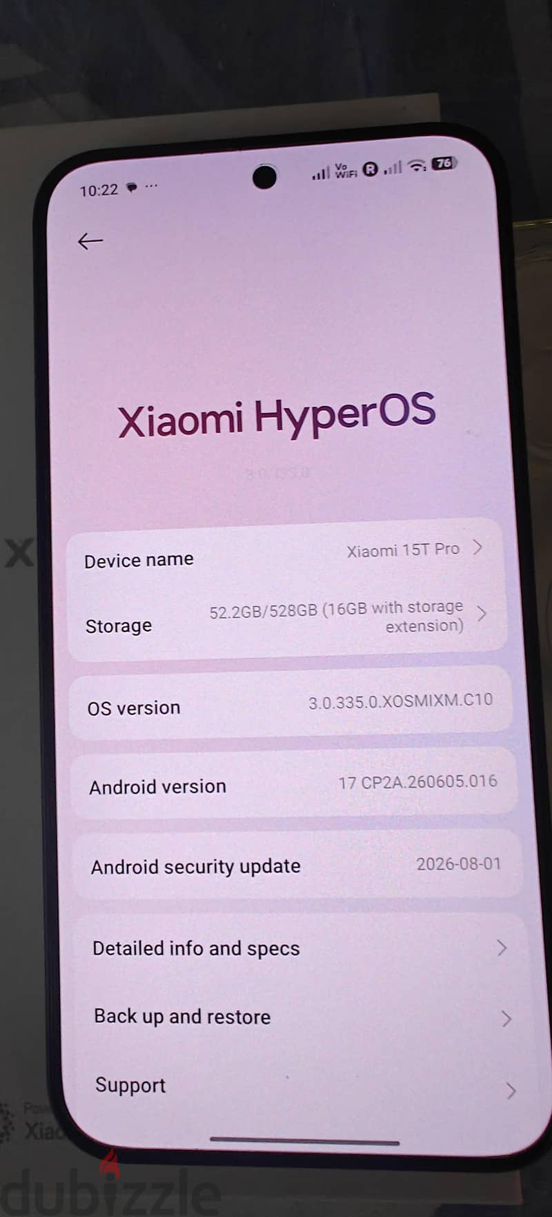 Xiaomi 15T pro ,(12gb 512gb) 6