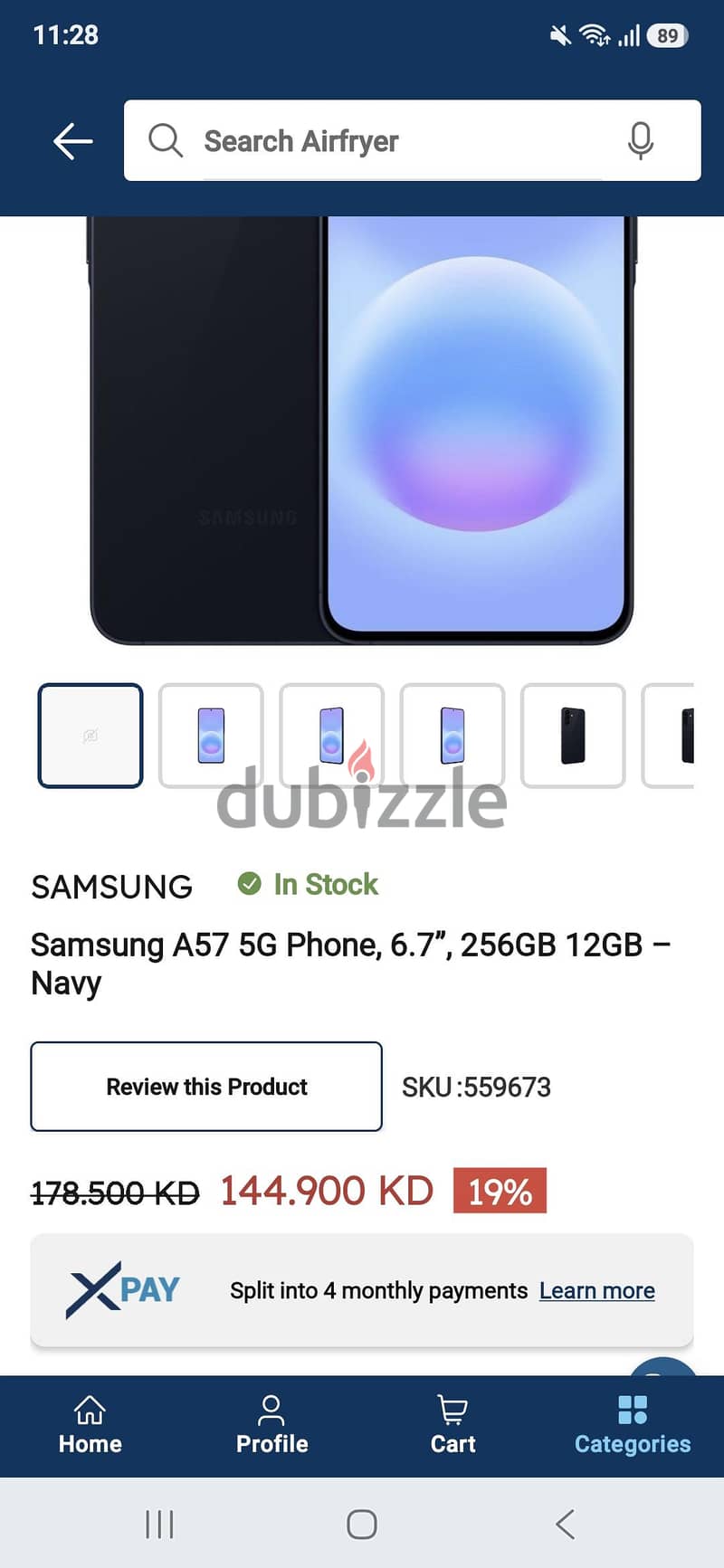 Samsung A57 5g 6