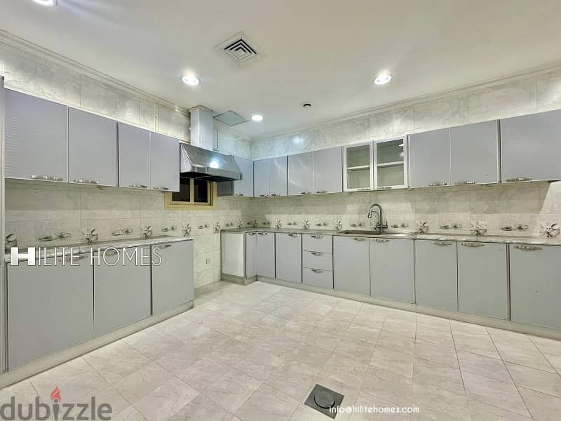 Ground floor four bedroom for rent in Abu fathira 8