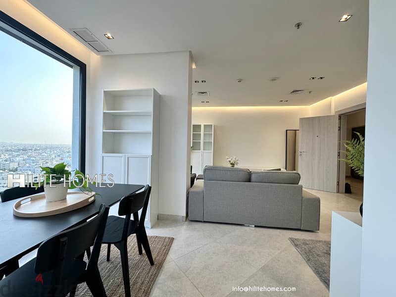 One Bedroom furnished apartment for rent in Salmiya 3