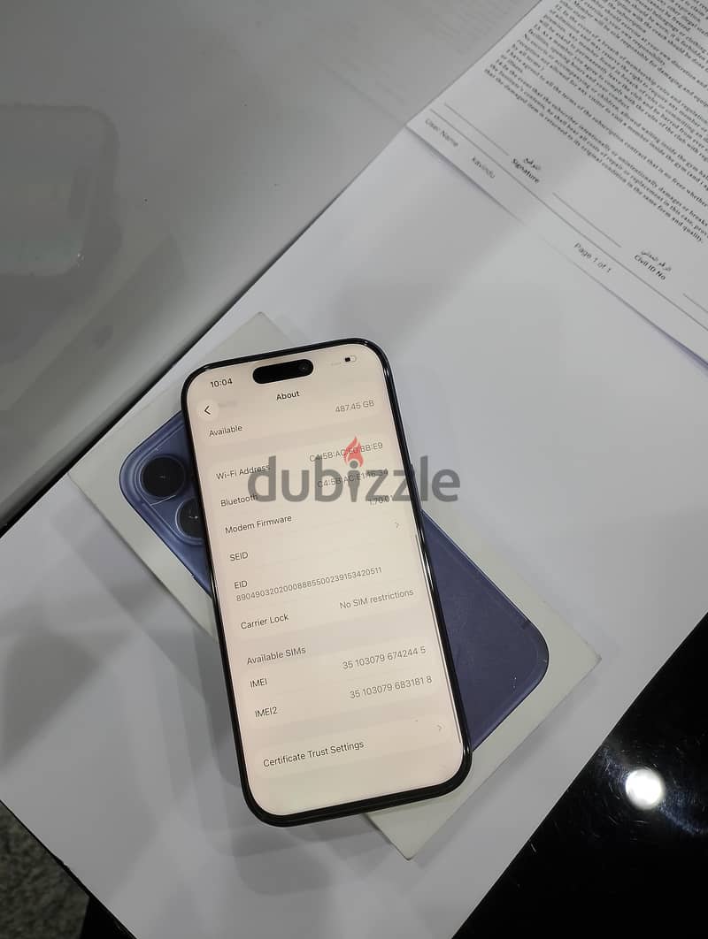 iPhone 17pro GB 512 6