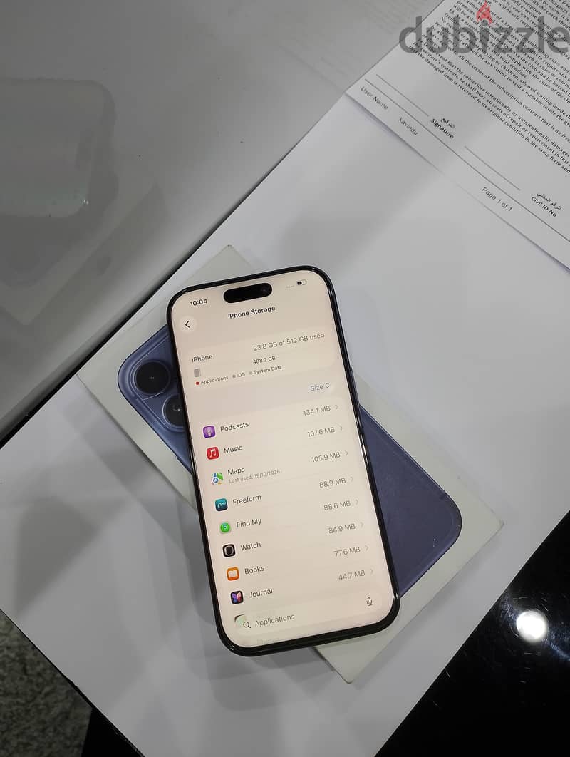 iPhone 17pro GB 512 8