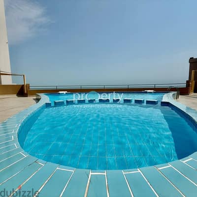 Semi Furnished Three bedroom apartment for rent in salmiya