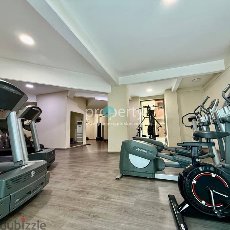 Semi Furnished Three bedroom apartment for rent in salmiya 4