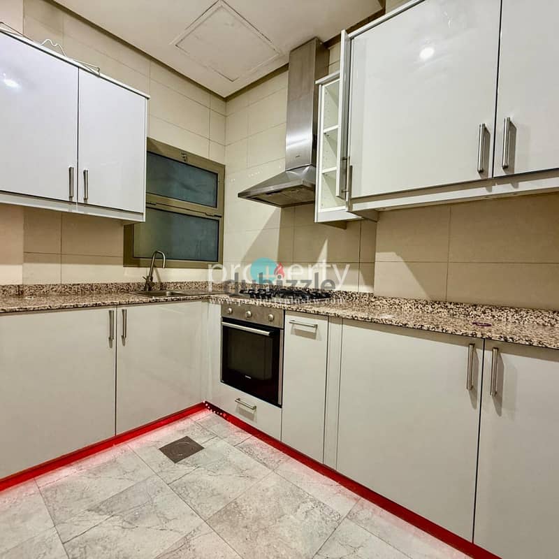 Semi Furnished Three bedroom apartment for rent in salmiya 5