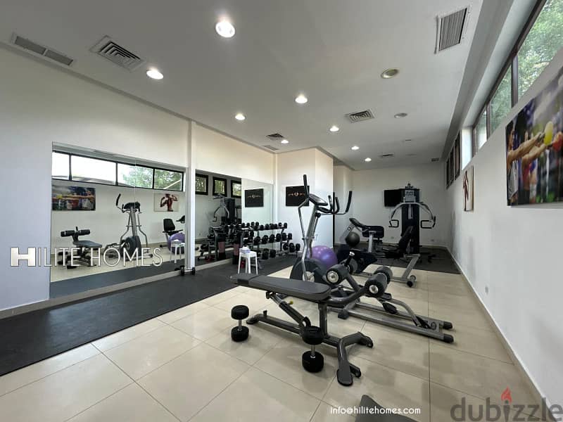 One bedroom furnished apartment for rent in Mahboula 9