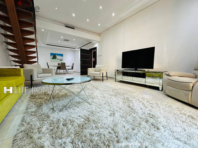 One bedroom furnished apartment for rent in Mahboula 13