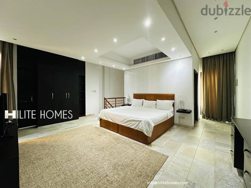One bedroom furnished apartment for rent in Mahboula 14