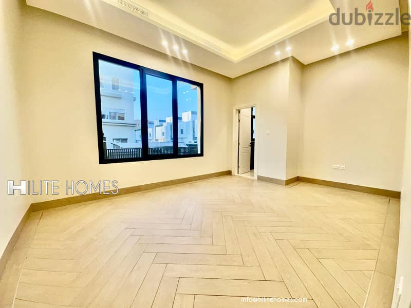 Brand new Four Master bedroom Ground floor for rent in Abu fathira 5