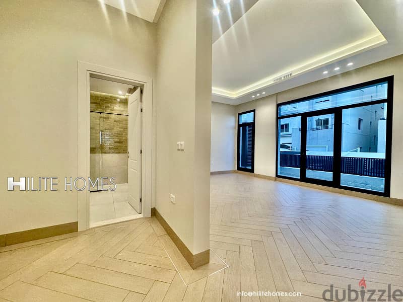 Brand new Four Master bedroom Ground floor for rent in Abu fathira 8