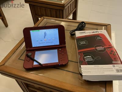 new Nintendo 3ds XL + box + pen + wire