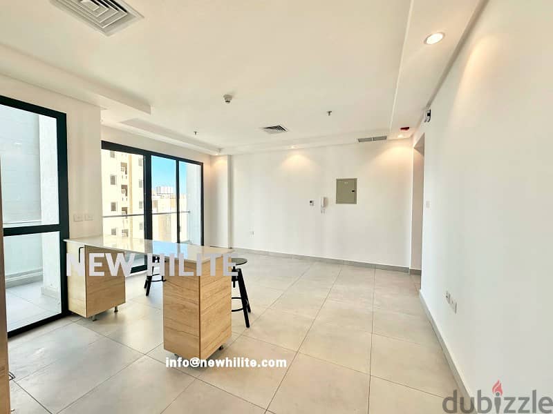 Modern Brand-New 1 Bedroom Apartment with Balcony for Rent in Shaab 2
