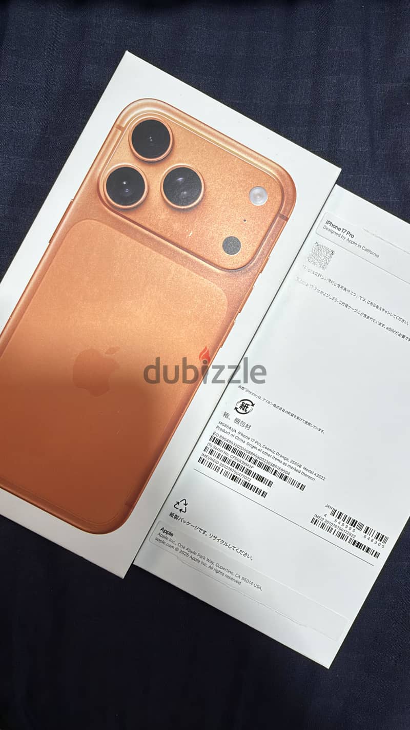 Iphone 17 pro 256gb 2