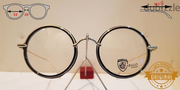 Eye Glasses Frame with case اطار نظارة طبية